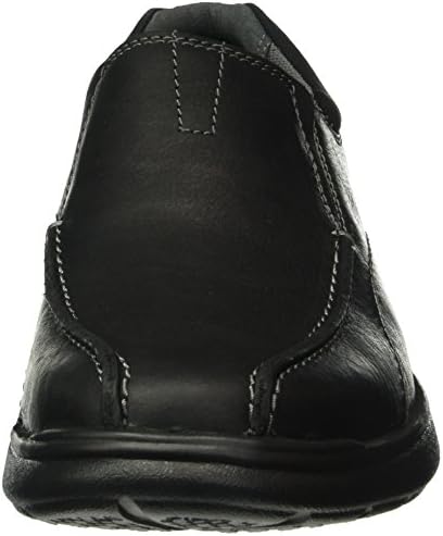 Clarks Men's Loafers, Black Oily Lea, 8 | Image 1