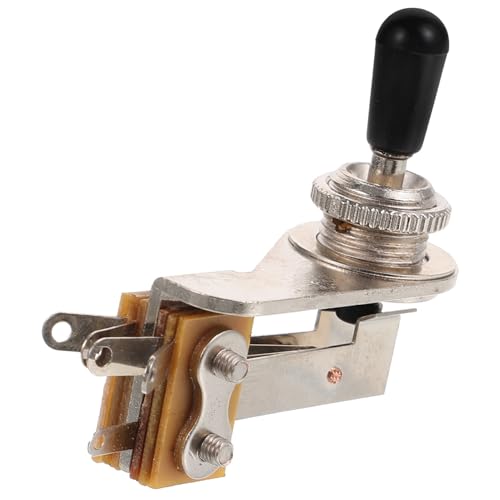 HEATSHAKING ギターウェイトグルスイッチ 交換用ピックアップセレクタースイッチ エレキギターサプライ メンテナンス用アクセサリー