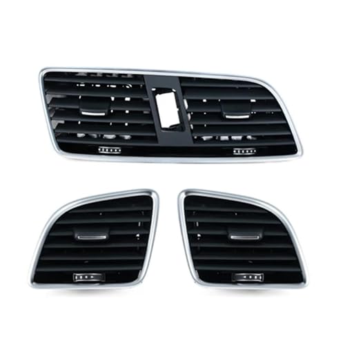 Aérateurs climatisation pour Q3 2012-2018 grille d'aération de console centrale 3 pièces