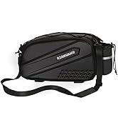 LOCALLION Bike Rack Bags Expandable 10/20L Bike Trunk Bag Bike Panniers Rear Seat Cargo Bag Bicyc...