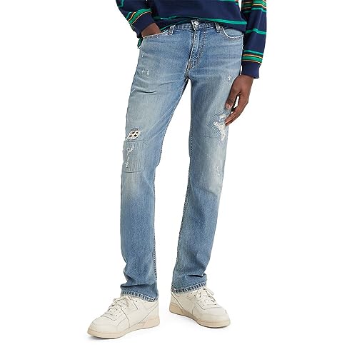 Image of Levi's Men's 511 Slim Fit Stretch Jeans, (New) Be My Friend, 42W x 32L