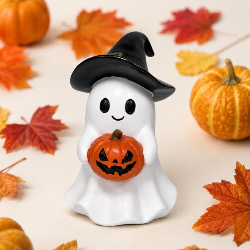 Statue décorative en résine Halloween fantôme miniature chic - 4