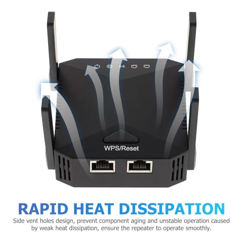 Repetidor WiFi 300 Mbps con 4 antenas Yardwe para señal sin cortes 3