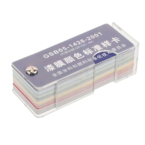 NOLITOY Set 83 Carte Colori Vernice Standard per Pavimenti e Hardware, Campioni di Colore Vernice Sfusa Cartella Portatile per Abbinamento Professionale e Fai da Te