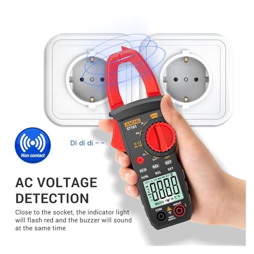 Medidor de Pinza Digital ST181 4000 Counts True RMS AC DC con detección NCV miniatura 2
