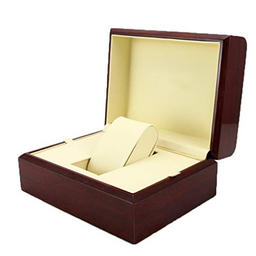 Watch storage box Caja de Almacenamiento de Reloj Simple y Duradera Caja de Pulsera de Pulsera de señoras de Madera Maciza Caja de colección de Reloj de Hombre Caja de Almacenamiento de Reloj Cover