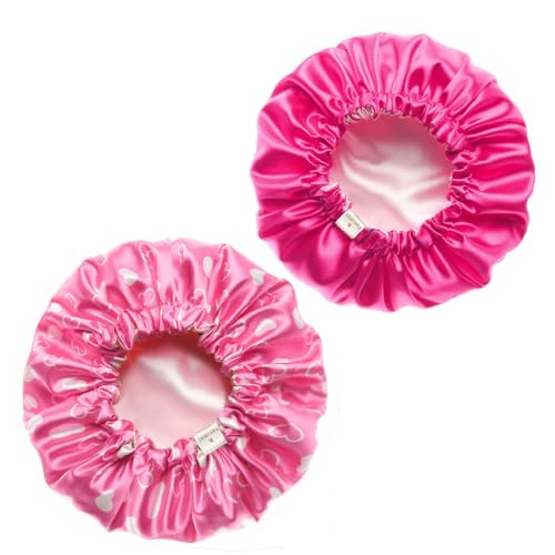 Image of YANIBEST Baby Bonnet Infant Newborn Toddler Satin Silk Hair Bonnet for Baby Girl Boy Sleeping Kids Cap Hat