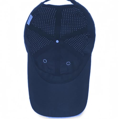 Image of Quick Dry Fit Baseball Cap - Water Repellent Sun Hat for Fishing, Running, Hiking, Golf, Surfing, Sailing, Boating