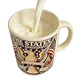 De cerámica – Retención del calor 2D de 400 ml – 250 A de cerámica – Satisface las necesidades de té chocolate, leche, agua, evento de