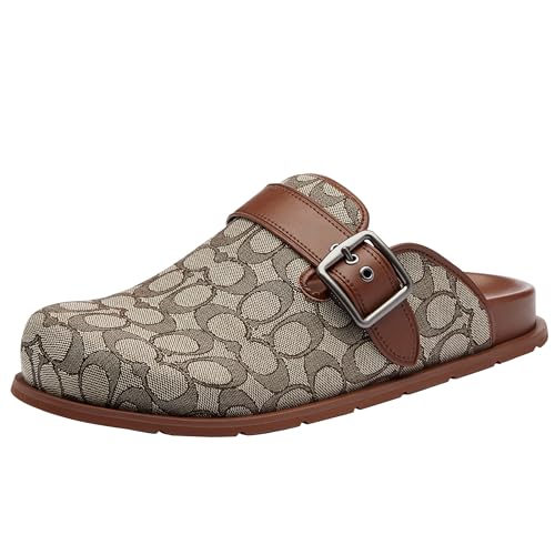 Coach Men's Buckle Clog