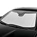 Autotech Park Foldable Sunshade Compatible with 2020-2025 BMW X6 SUV, Sunshade with Metal Reinforced Structure, Maintain Cool Interior and Save Space
