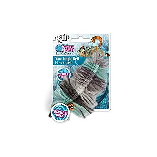 ALL FOR PAWS Brinquedo Para Gato Yarn Jingle Bell Knotty Habit