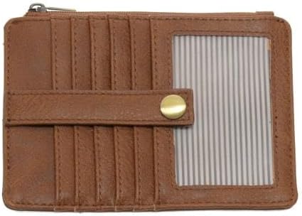 Joy Susan Women's Fashion Purse New Penny Mini Travel Wallet Hand Bag - Pecan