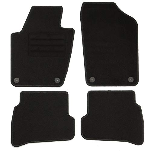 Tapis de voiture en velours Seat Ibiza IV 6J finition soignée haute densité