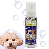 Color: Blanco. BPS Champú de Espuma Seca, Shampoo para Perro, Gato, Animales Domésticos. BPS-4265