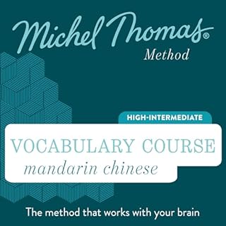 Mandarin Chinese Vocabulary Course (Michel Thomas Method) - Full course cover art