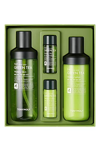 Tony Moly Green Tea Watery Kit la routine beauté fraîcheur après une longue journée