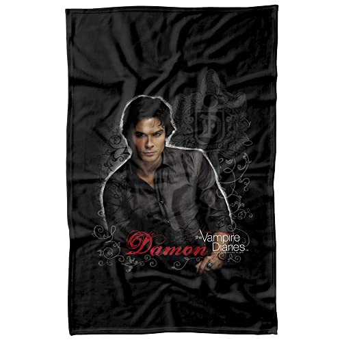 LOGOVISION Vampire Diaries Damon Fleece Blanket 36 x 58 Damon