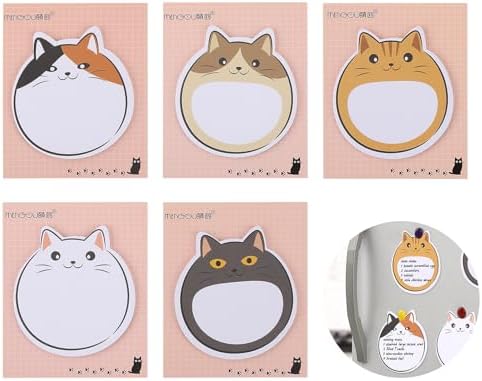 4 Pack Cute Sticky Notes Cartoon Animal Sticky Memo Barbados