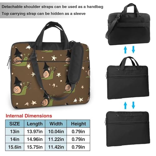 Maletín impermeable para laptop 14 pulgadas con asa miniatura 4