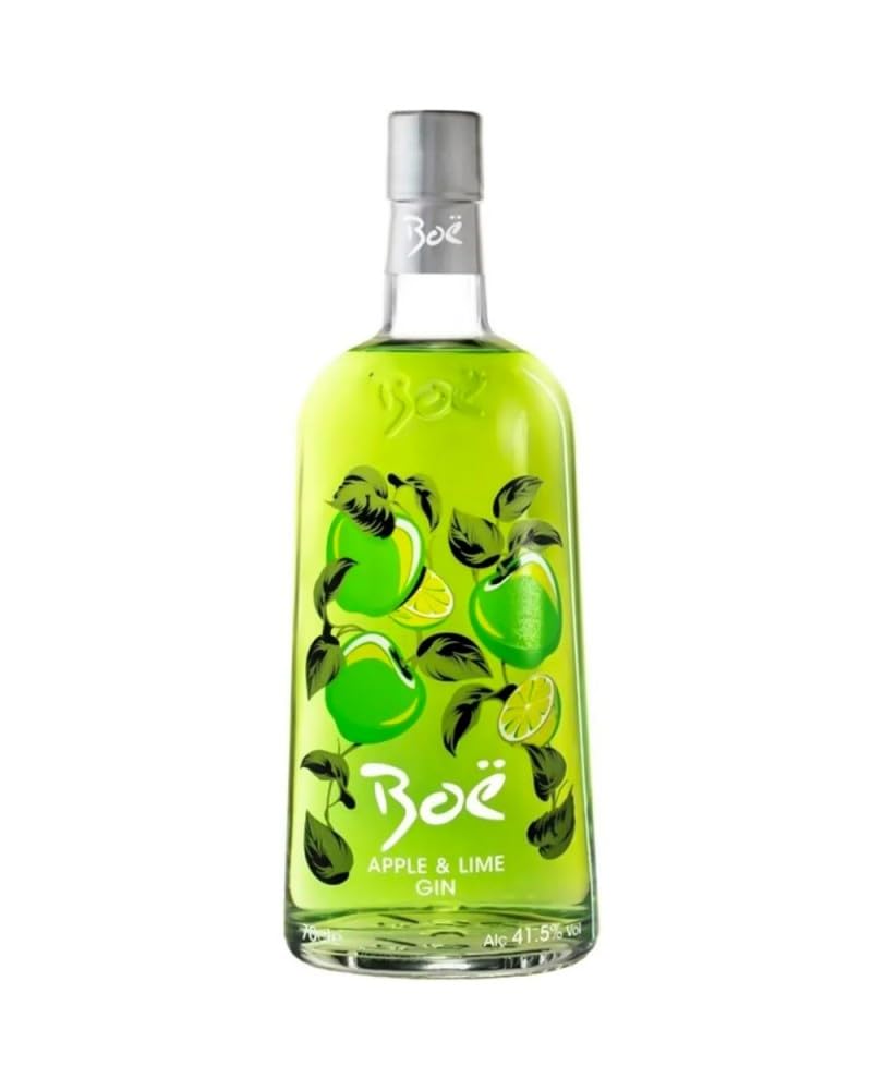 Boë Apple & Lime Gin - Flavoured Gin - 70 cl - 41.5% ABV