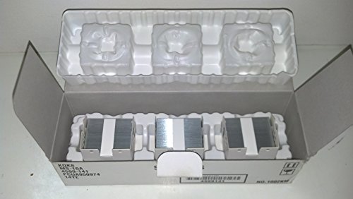 Original Genuine Konica-Minolta Brand G1 Staple Cartridges (3 x 5,000 Staples). Konica-Minolta Part #'s: MS-10A, 14YE, 950974, PCUA-950-974, 4599-141, KQK8, 4599141, 950-974.
