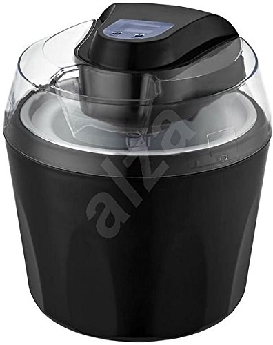 Guzzanti GZ-157 Gelatiera con contenitore per gelatina 1.5L 15W Nero, Trasparente macchina per gelato