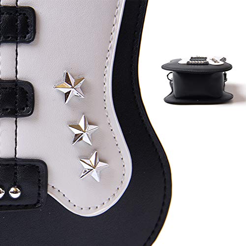 Bolso Mujer Forma Guitarra Piano Crossbody Pequeño miniatura 6