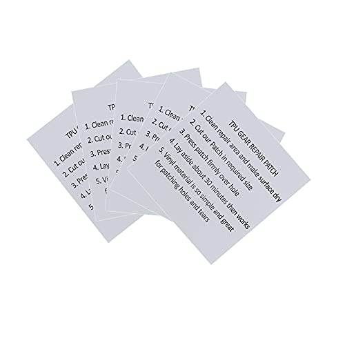 Eudy Reparatie Patch Transparante Waterdichte Zelfklevende Reparatie Kits Jassen Hovercraft Tent Reparatie Tape voor… - Image 3