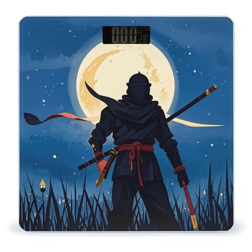 Báscula Digital Moonlight Watercolor Style Ninja 400 lb miniatura 1