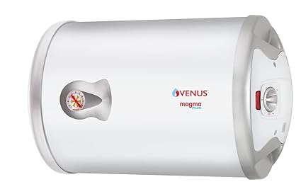 Venus Magma Plus 10GH 10-Litre Horizontal Storage Water Heater (White,Bee Star Rating - 3 Stars)