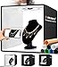 Produktbild DUCLUS Fotobox 40x40 cm Faltbare Fotostudio, 5500K Dimmbare Lichtzelt Set mit 160 LED Beleuchtung und 8 Produktfotografie Hintergründe