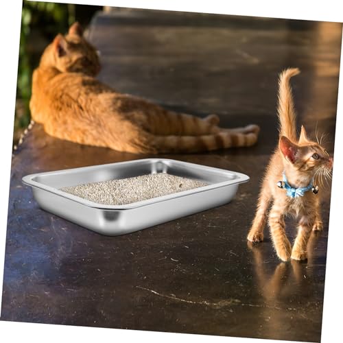 INOOMP Caixa Penico De Gatinho Banheiro De Gato De Grande Capacidade Fornecimento De Gato Banheiro P