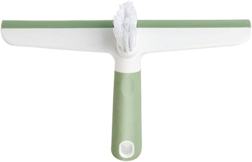 Green Glass Wiper，Window Squeegee, Shower Squeegee Lightweight Shower Squeegy Cleaner Bathroom