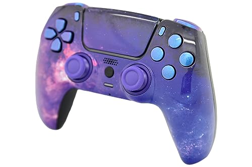 Image of Custom Controllerzz Custom Wireless Controller Compatible with PS5 - Multiple Designs Available (Galaxy & Chameleon)
