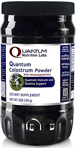 QNL Quantum Colostrum Powder - Bovine Colostrum Supplement Powder - Immune Support Supplement - Colostrum for Adults - Comes from Grass-Fed Cows - 5 oz
