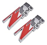 Muzzys (Set of 2) Z71 4x4 Emblems Badges For GMC Sierra Chevy Silverado Suburban Tahoe
