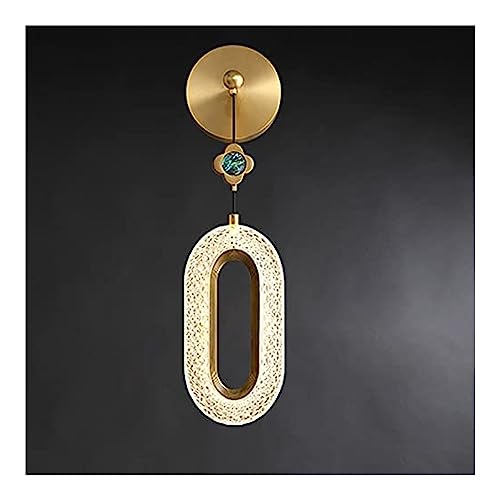 Modern Bronze Wall Sconce Light Fixture with LED Lantern for