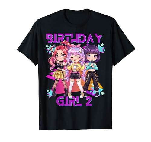 Funny Chibi Kpop Girl It's My 2nd Birthday T�V���c