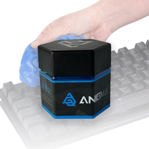 Anigma Quick Super Stain and Dust Cleaning Gel for Keyboard, Cars interiors, PC, Laptops, Cameras and Electronics