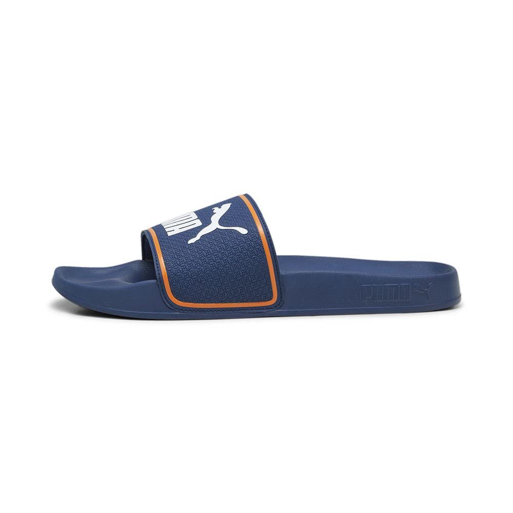 PUMALeadcat Mens Sandal Persian Blue-PUMA White-Pumpkin Pie Size 40.5 EU