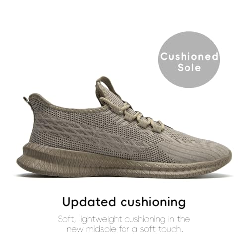 Image of Women's Tennis Running Walking Shoes Slip on Casual Non Slip Athletic Workout Gym Sneakers Fashion Lightweight Breathable Mesh Jogging Work Sports Outdoor Shoe