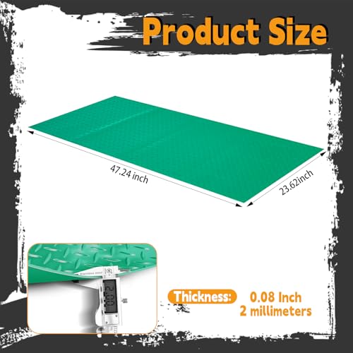 Image of Workbench Mat, Green 23.62 inch x 47.24 inch PVC Work Bench Mat with Non-Slip Texture, 2 mm Thick Scratch & Stain Resistant Surface for Painting, Woodworking, Crafting, Projects and Tool Protection