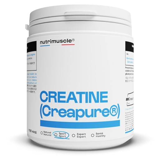 �N���A�`�� ���m�n�C�h���[�g �J�v�Z�� �j���[�g���~���X�N�� 400�J�v�Z��(��80����) Nutrimuscle �N���A�s���A Creatine monohydrate Creapure capsule �T�v�� ���x99.99���ȏ� �ؗ̓g���[�j���O
