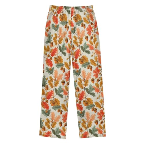 Pfrewn Pajama Pants Autumn Lounge Pants Soft Pajama Bottoms with Pockets2