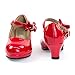 Forever Link Girl's Mary Jane Pump Red, 13 Little Kid