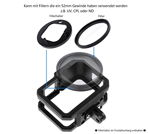 Custodia protettiva telaio Cage adatto per GoPro