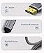 immagine 6USB C DP, QGeeM Cavo da USB C a DisplayPort per casa, ufficio, 4 K a 60 Hz, 2 K a 165 Hz), compatibile con MacBook Pro, iPad Pro 2018, Surface Book 2, Dell XPS Sumsang Galaxy S9 S10 ...
