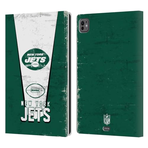 Housse iPad Pro 11 M4 NFL New York Jets idéale au bureau et en déplacement