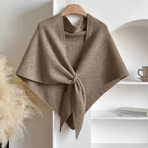 Shawl Wraps For Women Solid Color Wraps Casual Soft Comfortable Knitted Shawls And Wrap Top For Daily Wear3